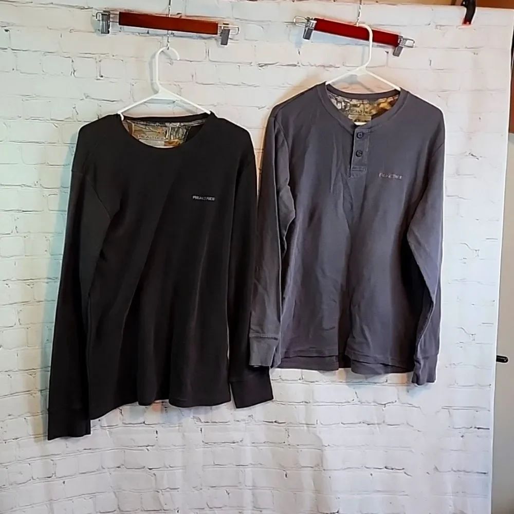 Men's Realtree longsleeve shirt bundle